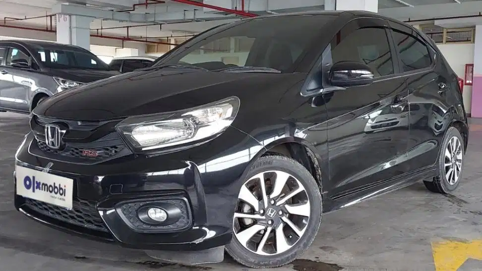 CASH TEMPO!* 0% Bunga Honda Brio 1.2 RS Bensin-AT Hitam 2021