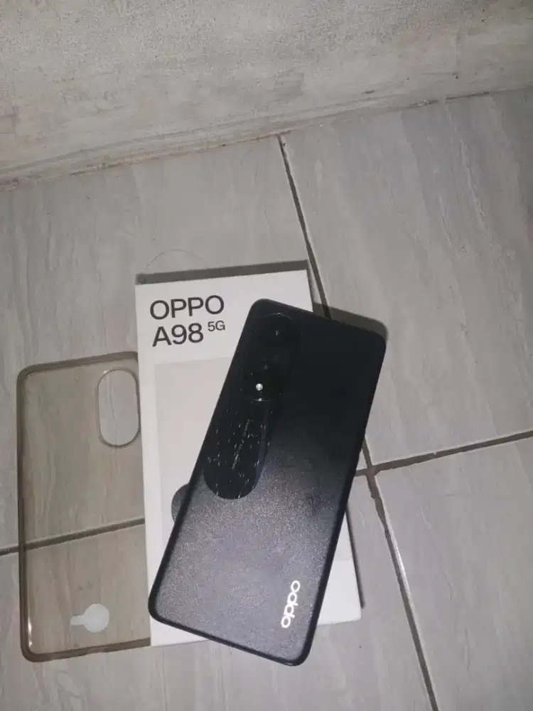 Oppo A98 5G Ram 8+8/256GB Fullset hp cas dus No minus mulus