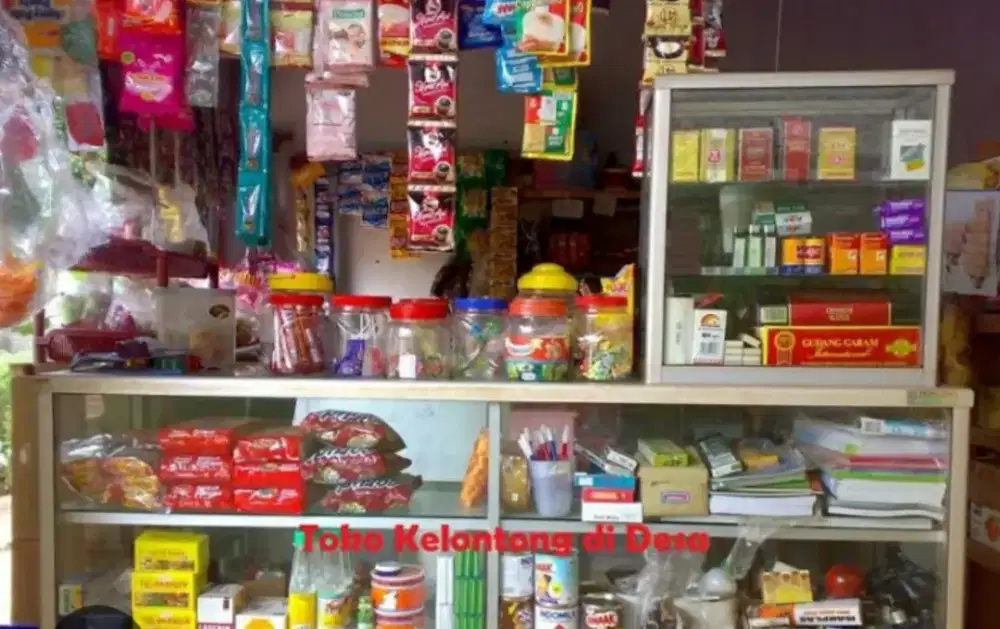 Jual barang2 bekas warung sembako
