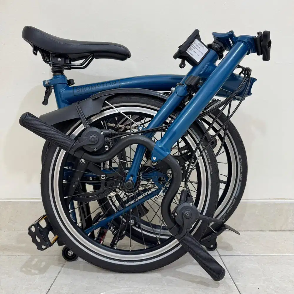 BROMPTON M6L OCEAN BLUE BLACK EDITION 2023 - ISTIMEWA