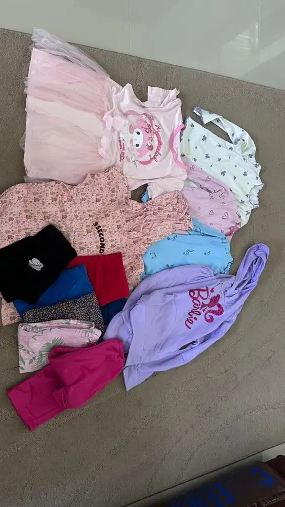 Baju borongan anak cewe