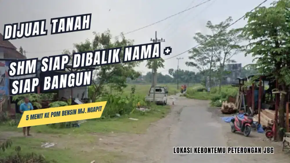 GAK NYANGKA ADA TANAH SELUAS 100 M² HANYA 95 JT DEKAT TERMINAL JOMBANG