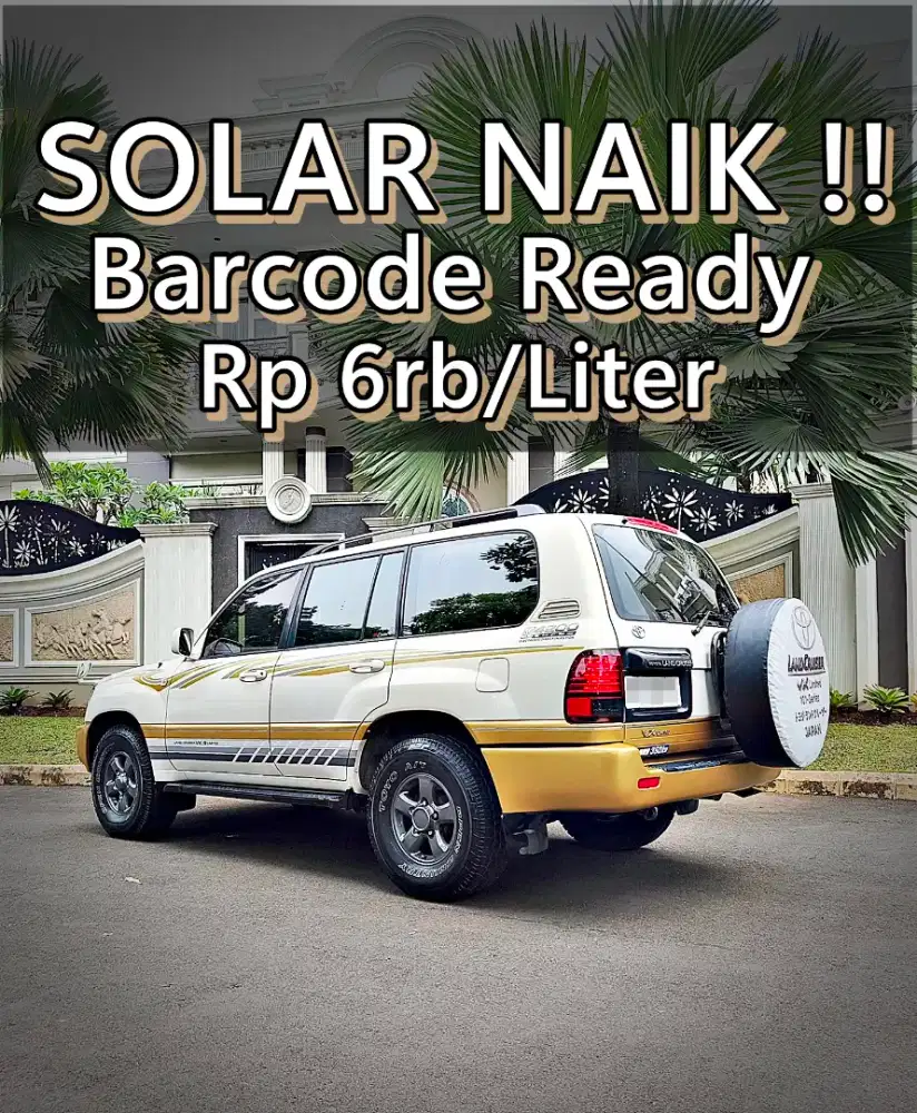 BARCODE READY CBU JAPAN VX100 LIMITED Diesel VXR VX80 LandCruiser 4x4