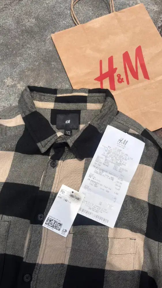 Kemeja flanel H&M