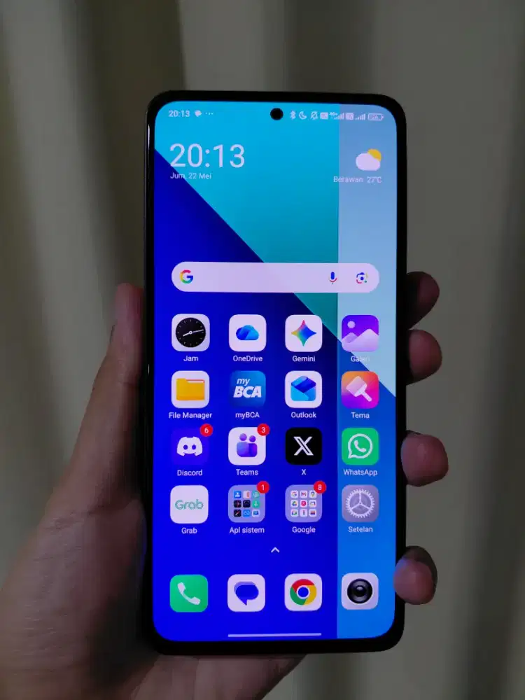 Xiaomi Redmi Note 13 4G 8/256 GB (Unit + Charger)