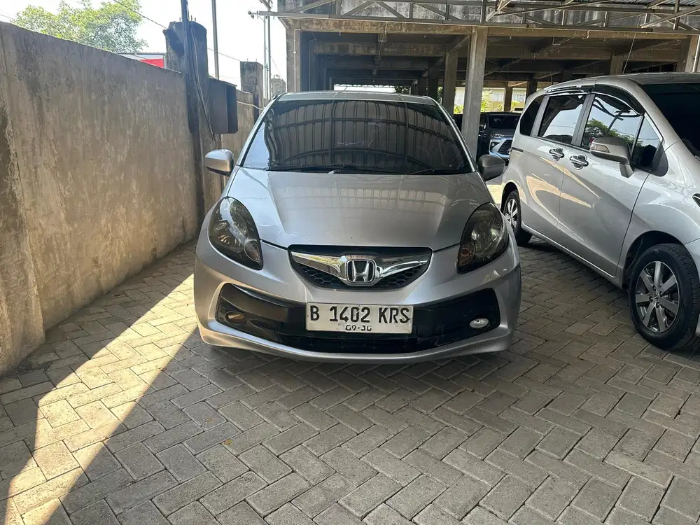 HONDA BRIO E 2015 At Silver