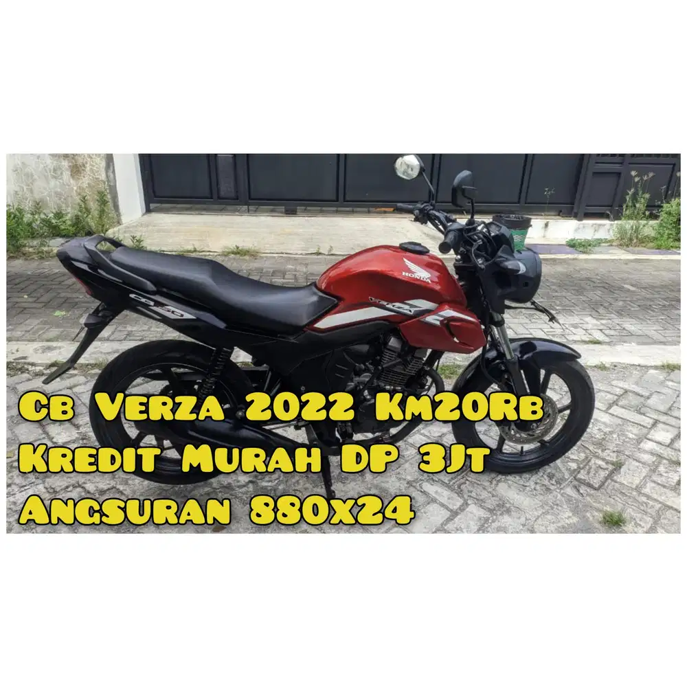 Cb Verza 2022 Merah Km20rban Full Ori