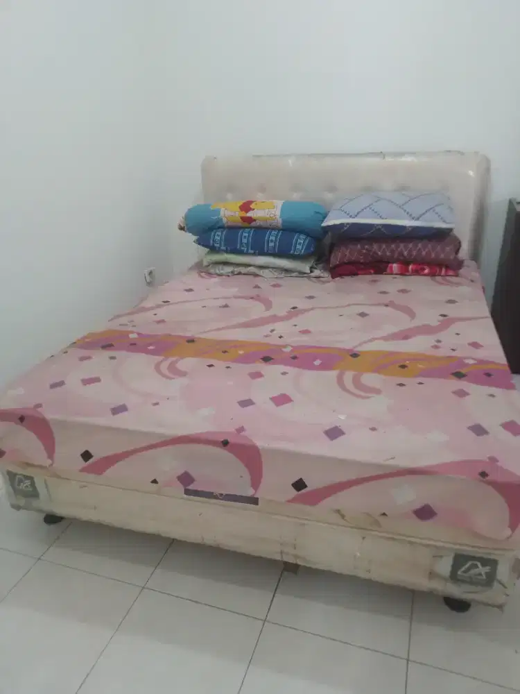 Dijual kasur 1 set bonus bantal guling