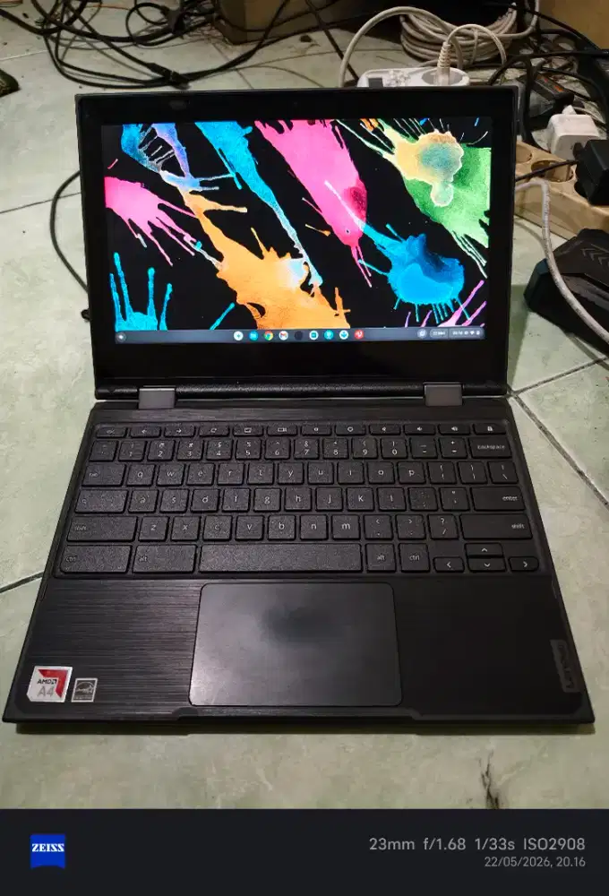 Chromebook lenovo 300e flip touchscreen amd 9120c 4/32 gb