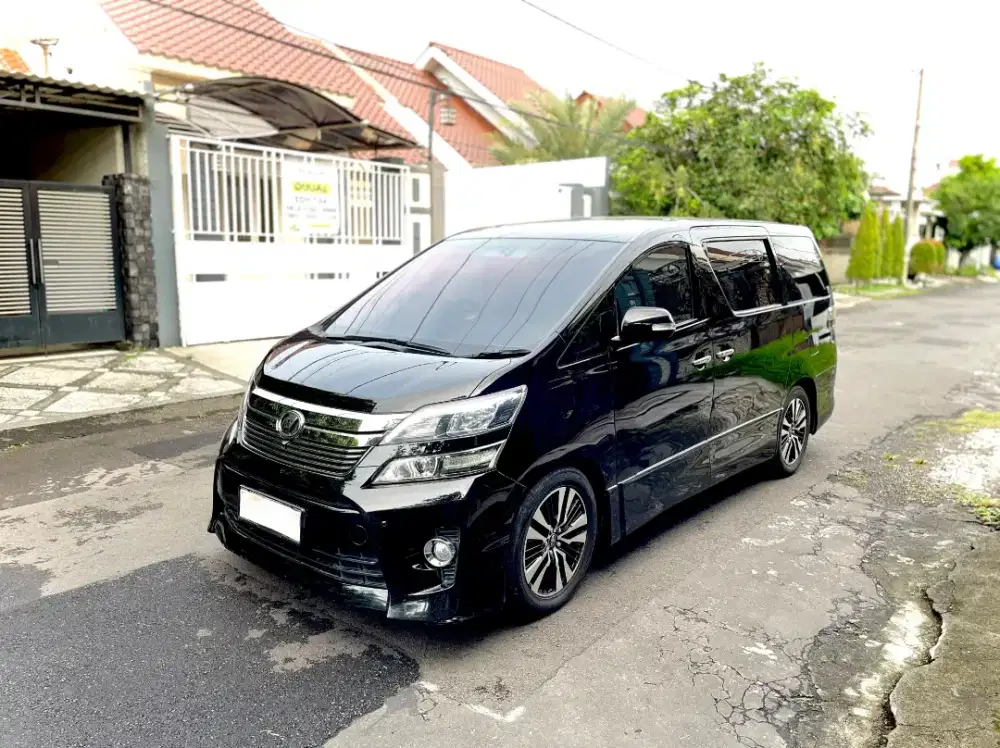 VELLFIRE ZG 2012 - Pemakaian Pribadi