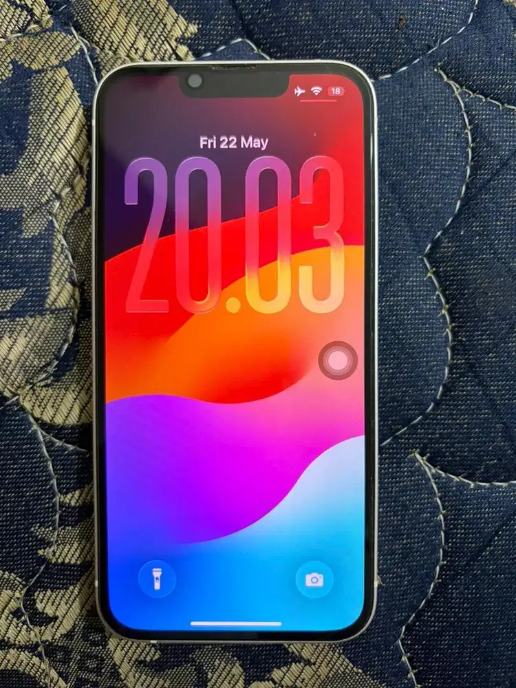 iPhone 14 128GB White WiFi Only BH 85% Face ID Normal