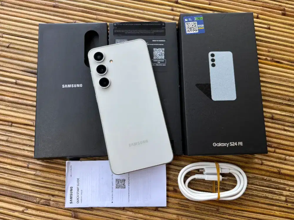 Samsung S24FE 5G SEIN 8/512 Fullset
Kondisi 95% Mulus, No Minus