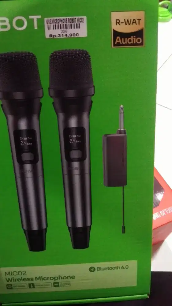 MICROPHONE ROBOT MIC02 | ATLANTIS DAHSYAT