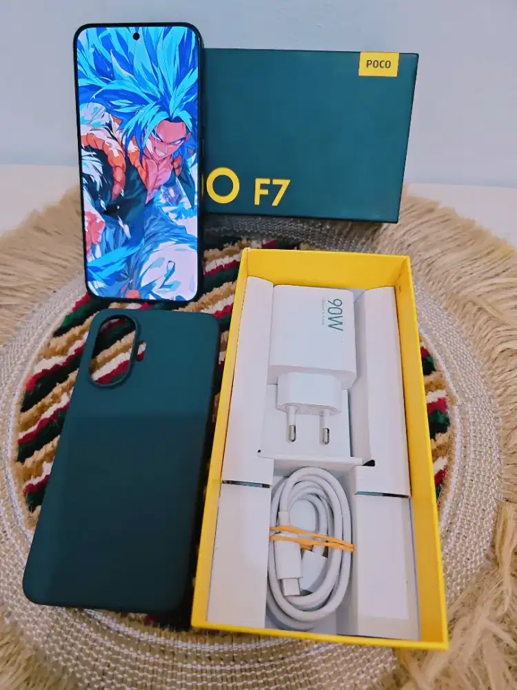 Poco F7 5G 12/512 Fullset Ori Garansi Bulan 4 2027 Bh 100%