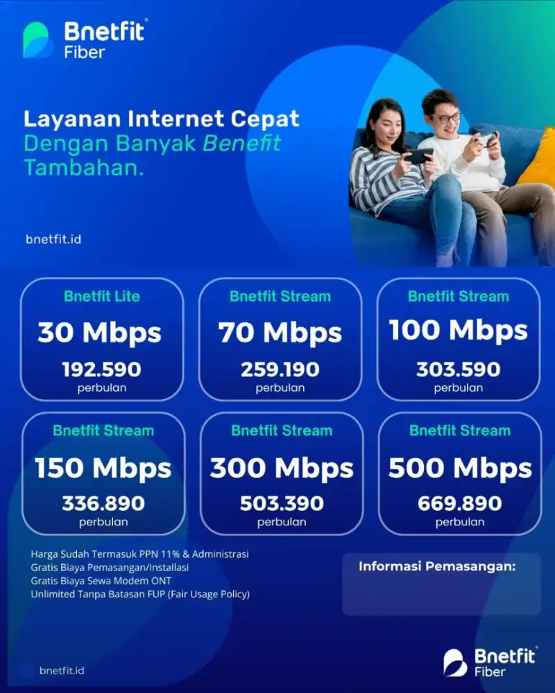 Promo new pasang baru wifi termurah