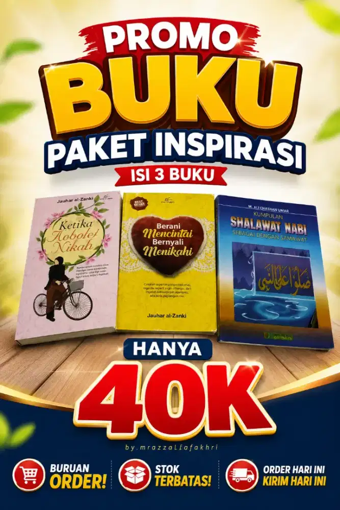 Terlaris! Promo Buku Paket Inspirasi - Shalawat