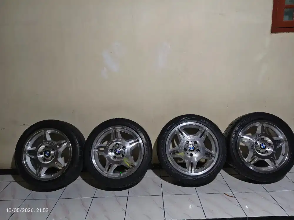 Jual velg BMW motosport style 24 et 41 R17