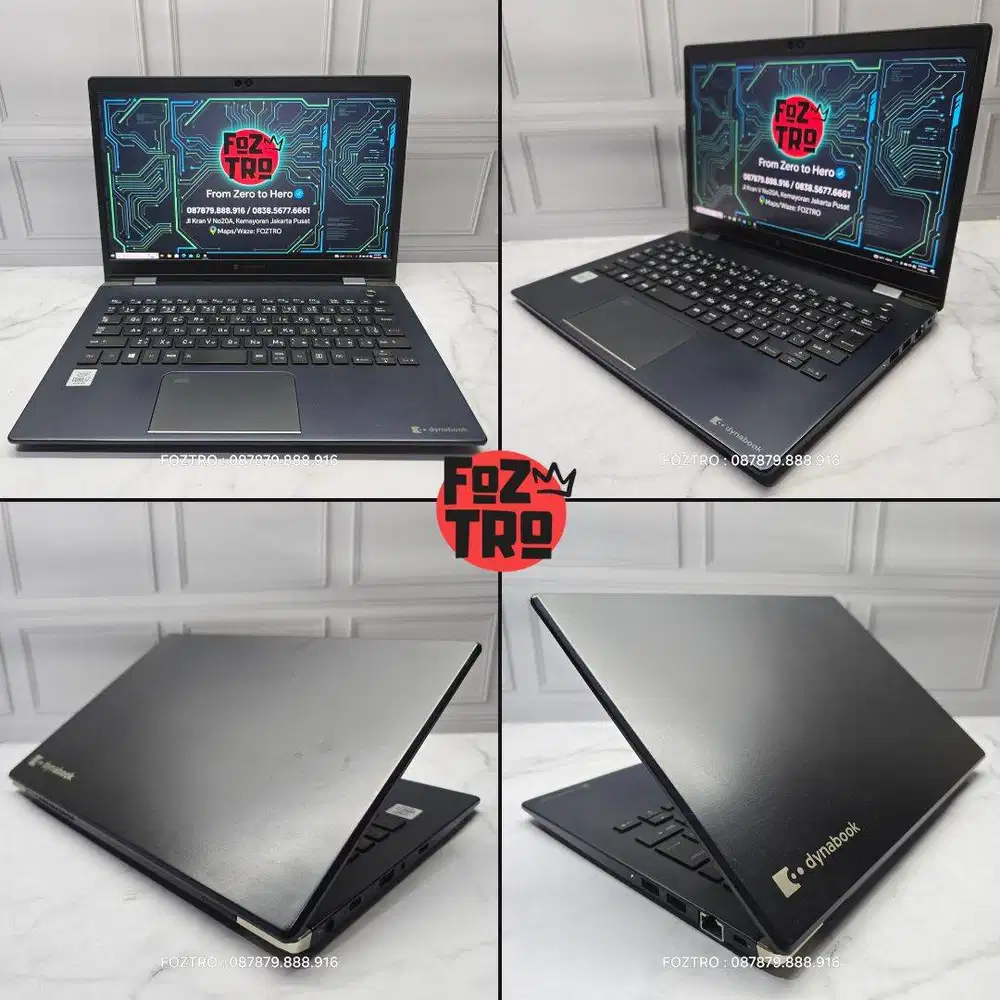 Laptop Toshiba Dynabook G83 Core i7-10510U RAM 8/256GB Mulus No Minus