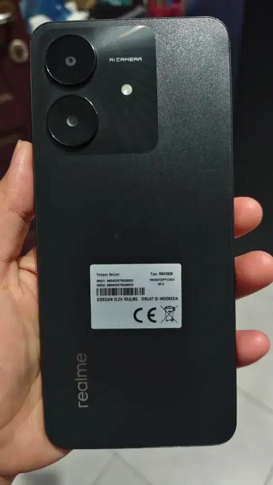 Realme Note 60x , ram 4+8/128