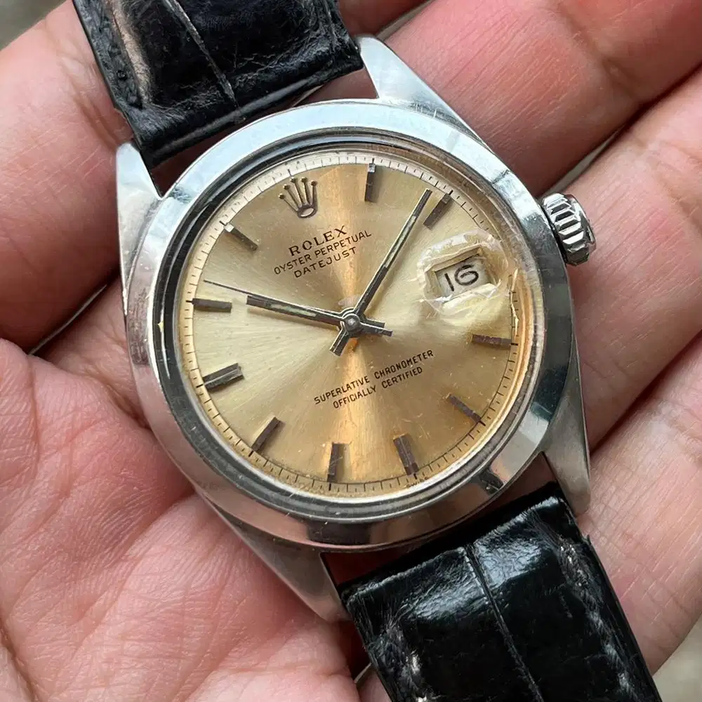 Rolex 6160 with 1601 original part (baca385 deskripsi di foto)