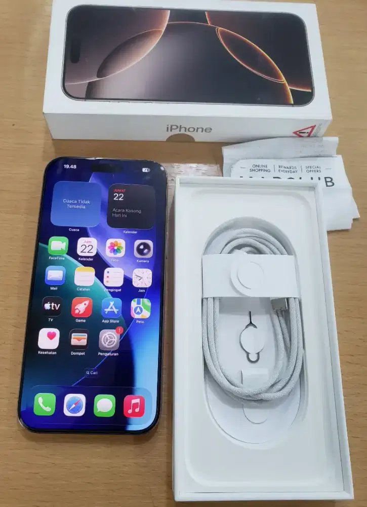 iPhone 16 ProMax Pro Max 512GB Dessert Titanium iBox ID