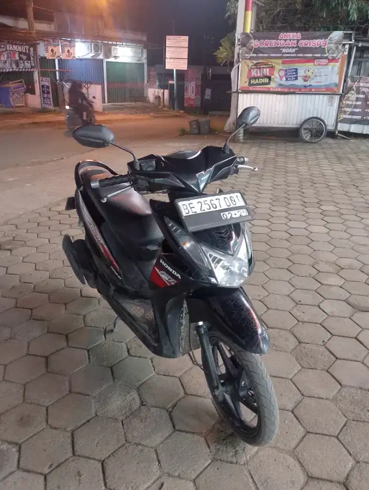 Honda Beat tahun 2014 lengkap pajak On