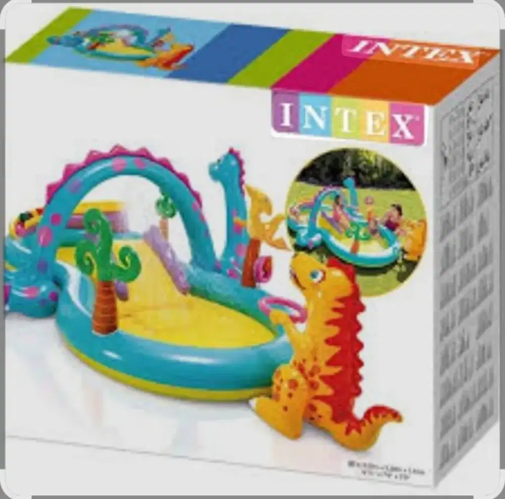 Jual Kolam Renang Play Dino Park Jurassic (Intex)