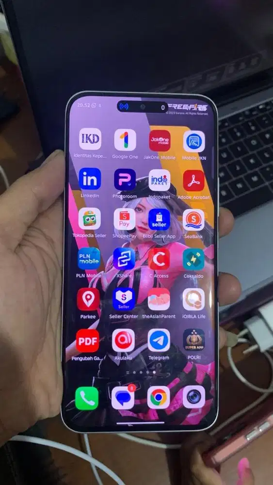 Infinix hot 60 pro+ (unit + casan) no dus