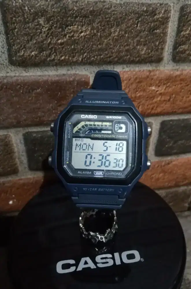 Jual jam Casio Ws-1600h