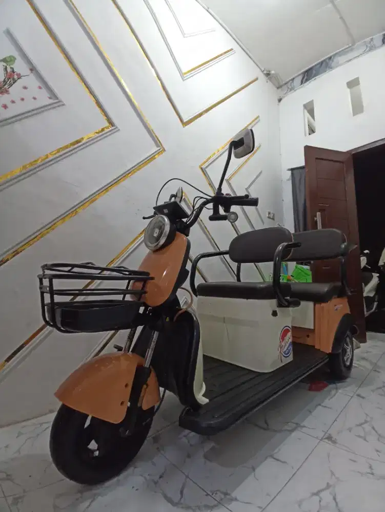 Sepeda listrik Roda 3 Feeling Series Tanpa batre& Charge