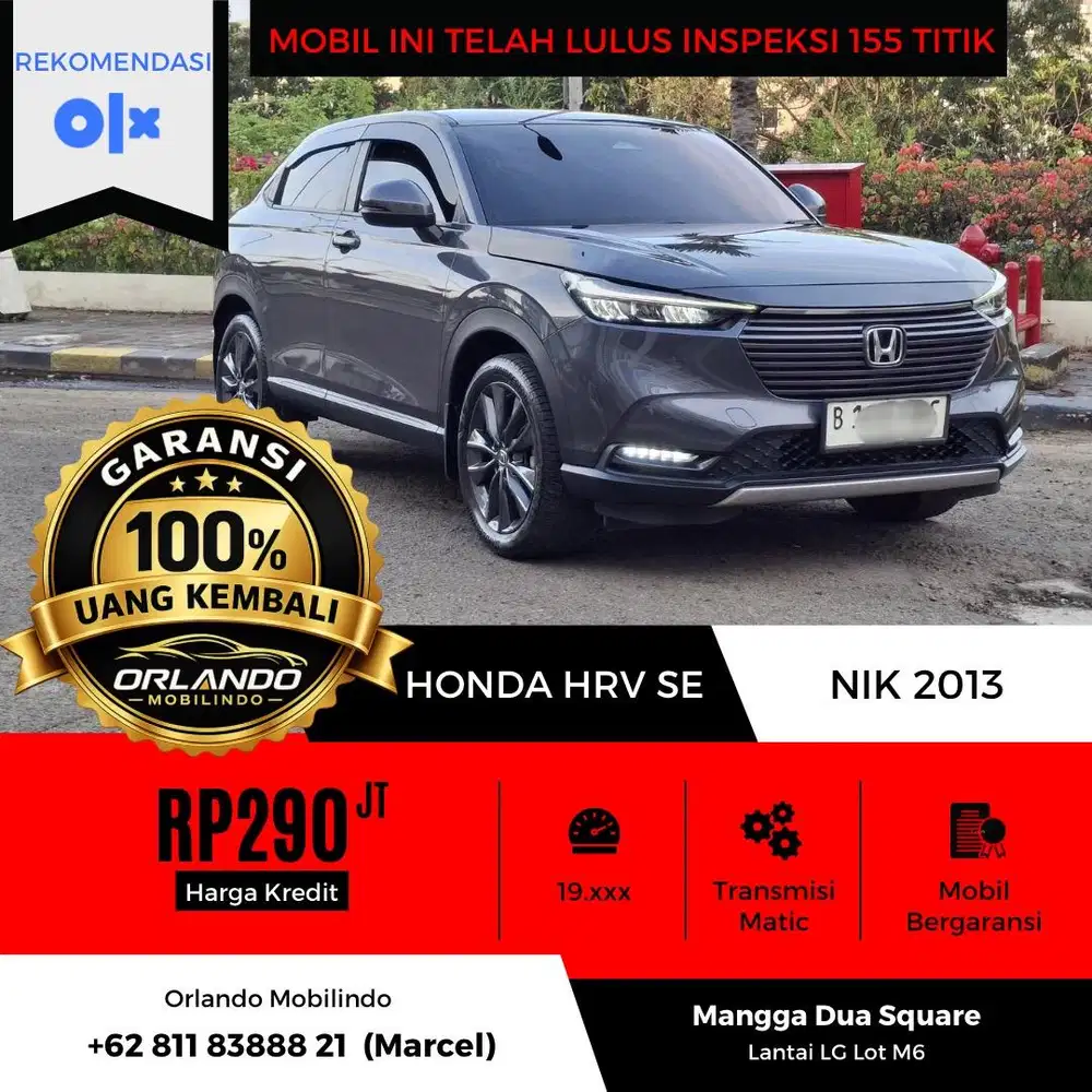 KM 19RB | HONDA HRV SE 2023/2024