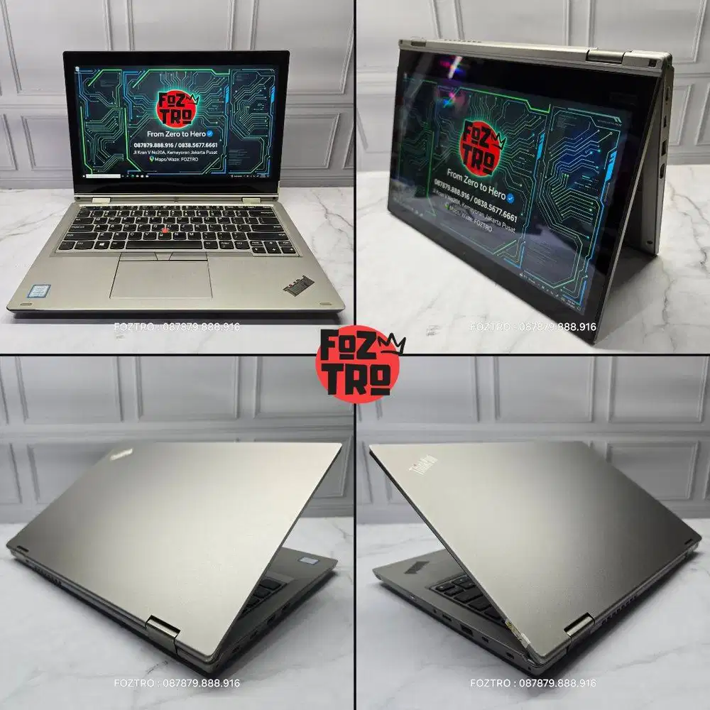 Laptop Lenovo Thinkpad Yoga L390 Core i7 GEN8 RAM 16/512GB Touchscreen