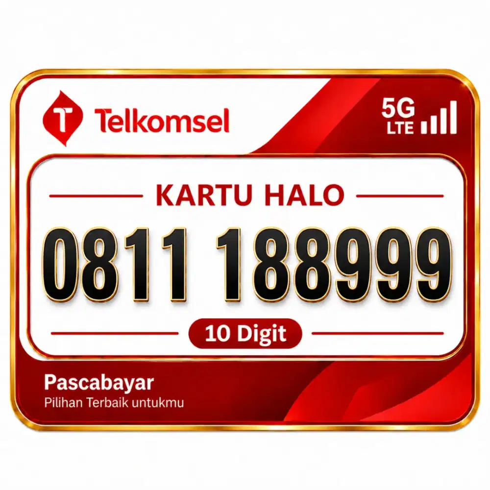 Nomor cantik  Halo Telkomsel