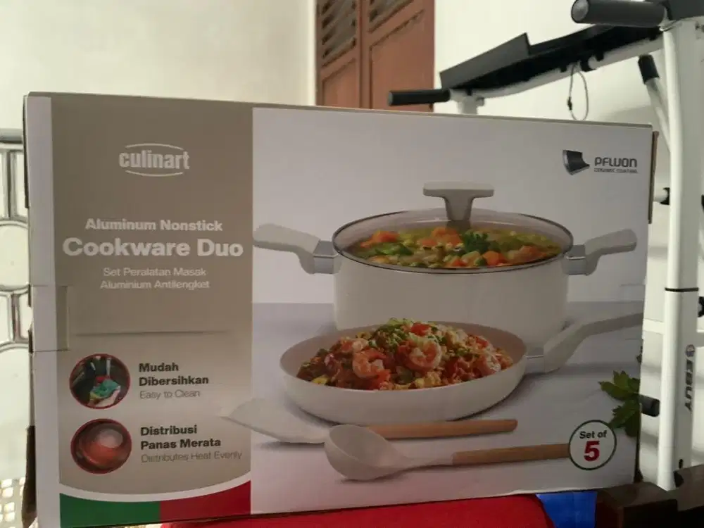 Culinart Alumunium nonstick cookware duo set (jual murah harga 1 juta)