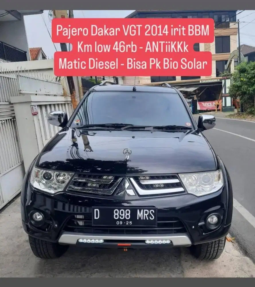 ANTiK KM low 46rb - Pajero Dakar 2014 pk an 2015 istw skli bandung