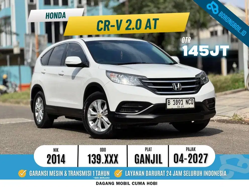 CRV 2.0 At 2014 PUTIH FAVORIT