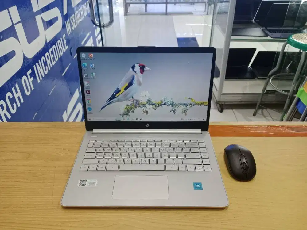 DILIRIK SERI BARU LAPTOP HP 14s-DQ3110TU CELERON RAM 8GB SSD 256GB SIA