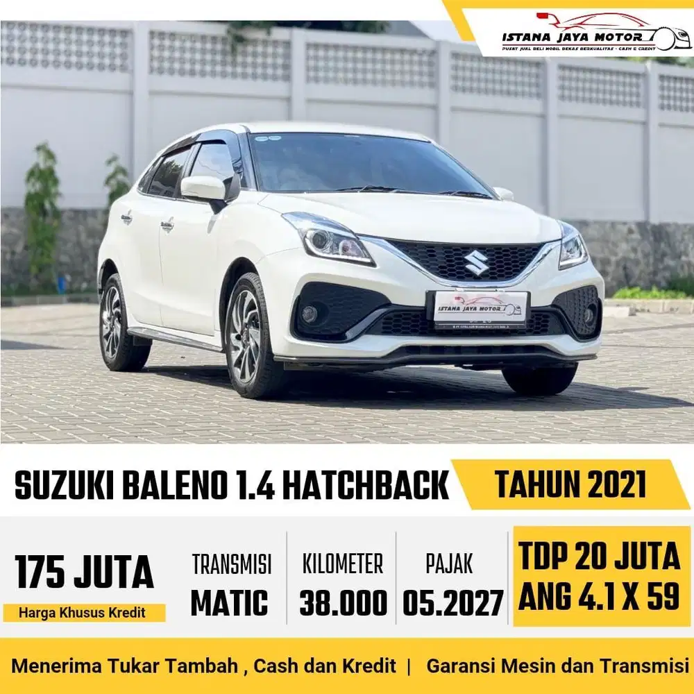 LAST EDITION !! Suzuki Baleno 1.4 HB Automatic 2021