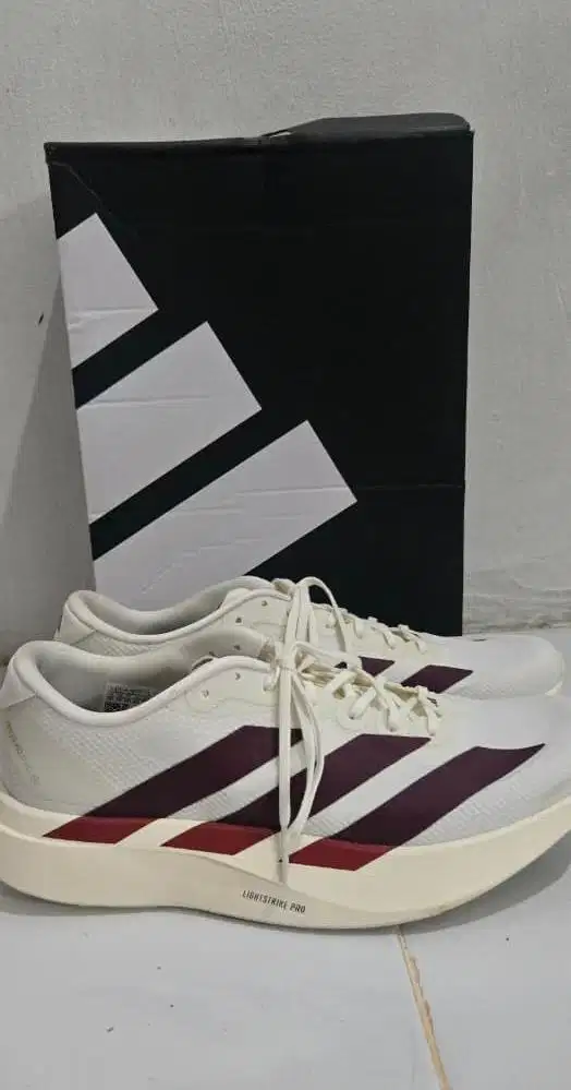 ADIDAS ADIZERO EVO SL MAROON WHITE