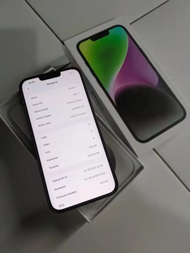 IPhone 14 plus 256