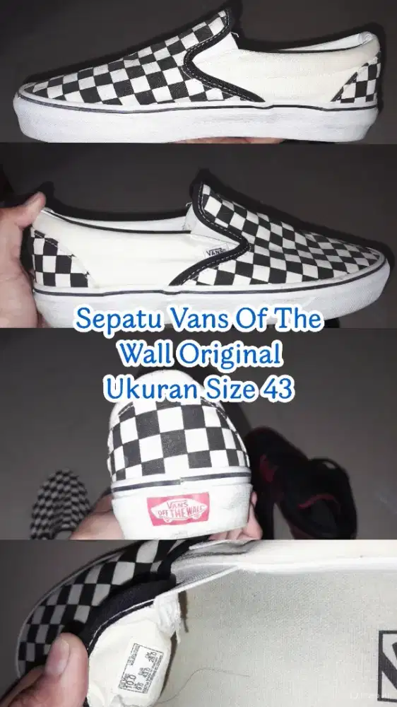 Dijual aja Kondisi masih bagus,Original Vans.