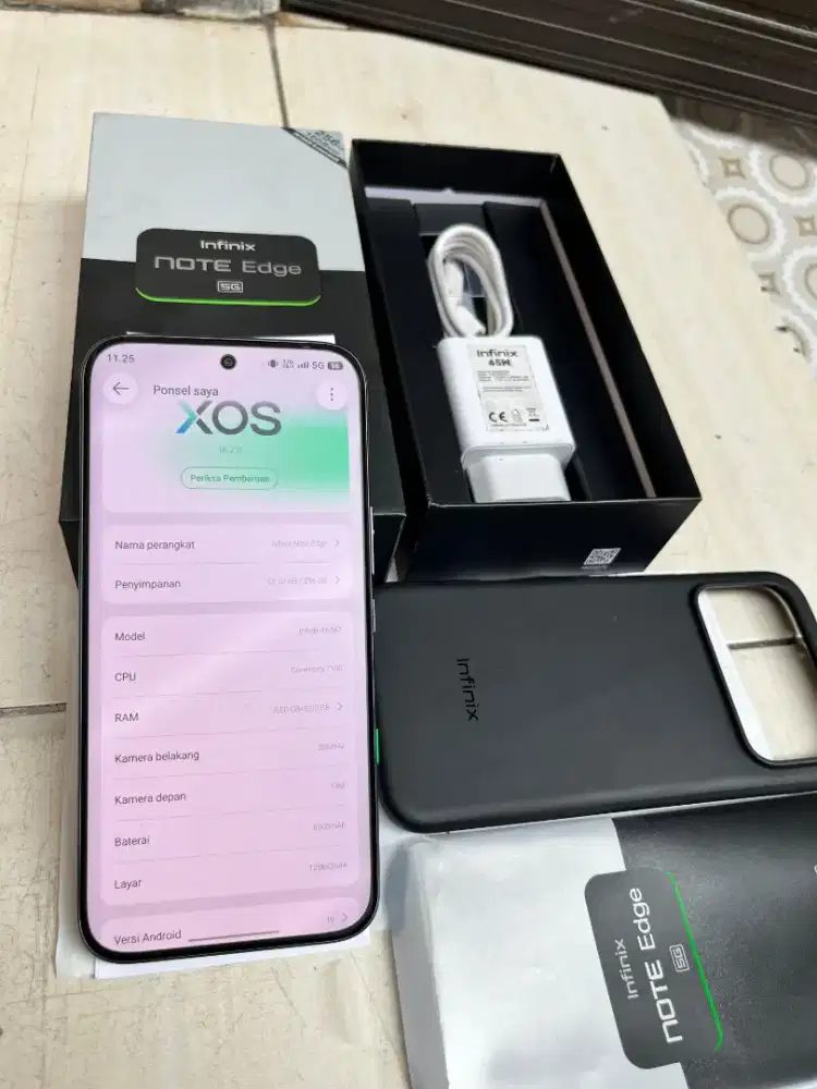 Infinix Note Edge 5G Like New