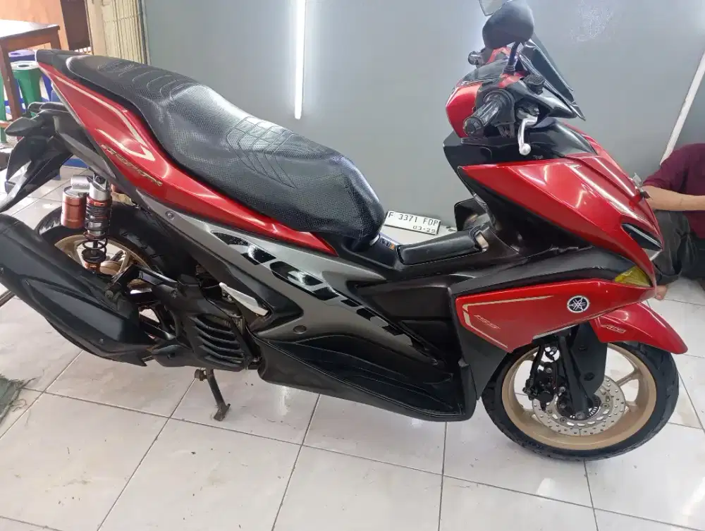 Jual cepat Yamaha Aerox 2019 keyless abs