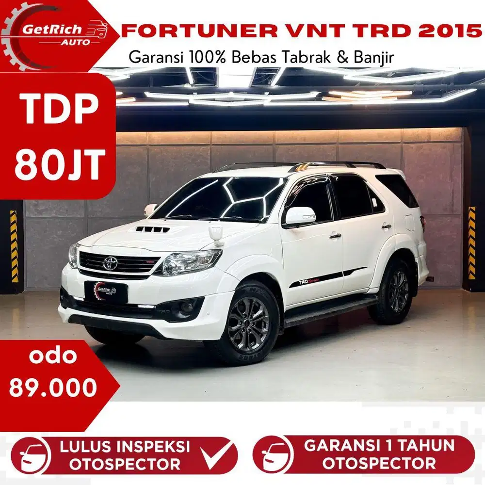 Km 80Rb!!! Toyota Fortuner Vnt Trd At 2015