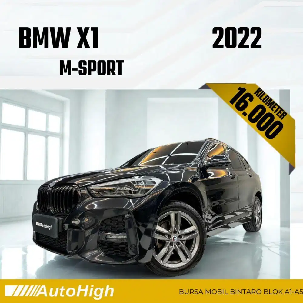 DP10% [Km16.000] X1 M-Sport 2022 Black Reg 2023 #AUTOHIGH