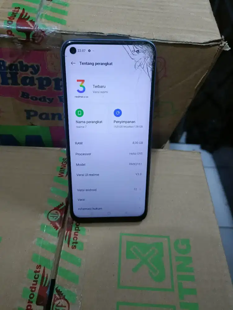 Realme 7 8/128 garansi resmi indonesia