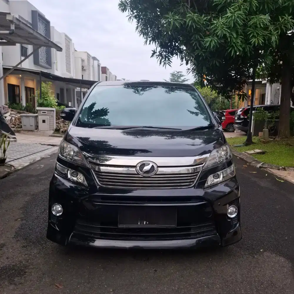 Toyota Vellfire 2.4 ZG AT Audioless tahun 2012