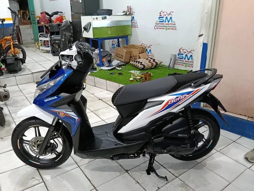 DIJUAL CASH HONDA BEAT ECO CBS FI THN 2019 PJK IDUP SIAP PAKAI