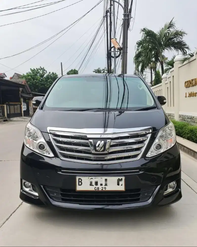 TOYOTA ALPHARD G ATPM LAST EDITION