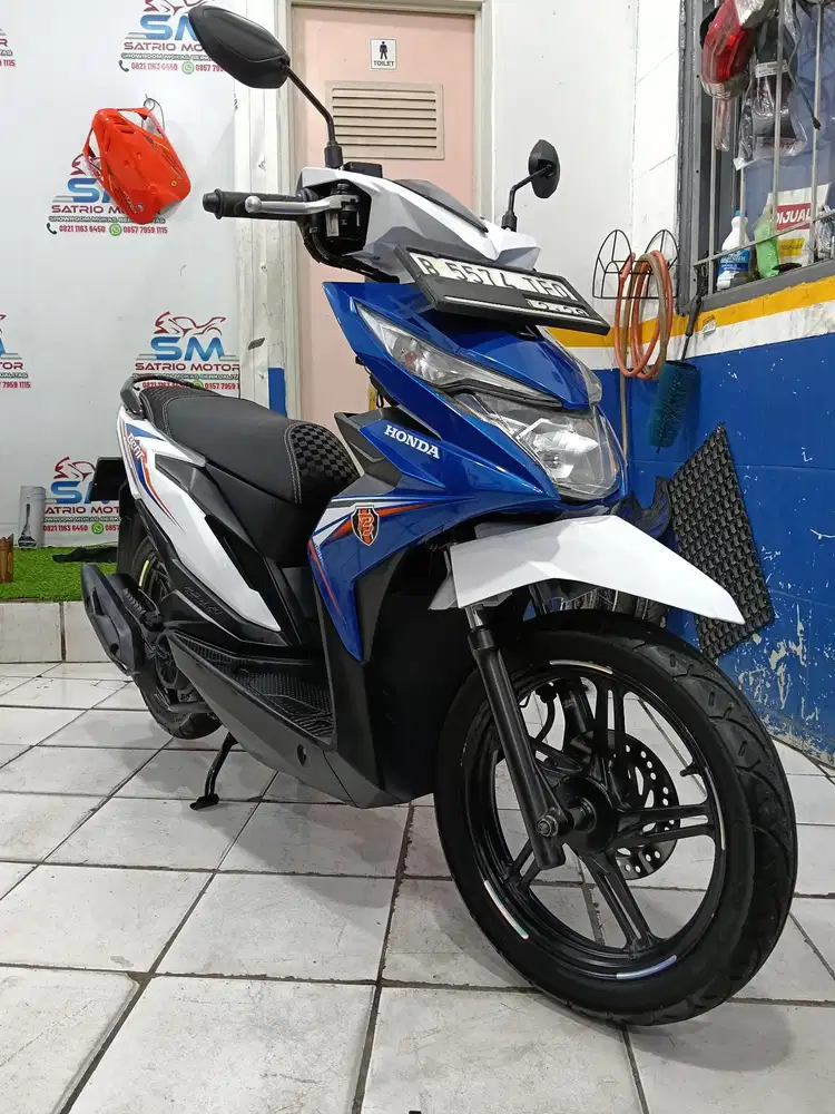 DIJUAL CASH HONDA BEAT ECO CBS FI THN 2019 PAJAK IDUP SIAP PAKAI